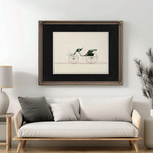 Design for Phaeton (unnumbered) — Framed Wall Art Room View | Bella Frye