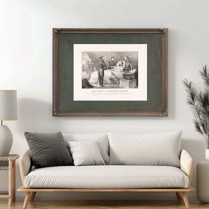 Death of Stonewall Jackson 1872 — Framed Wall Art Room View | Bella Frye