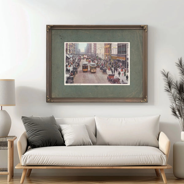 23rd Street — Framed Wall Art Room View | Bella Frye