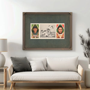 Geo T Stovalljames Austin St Louis Browns Baseball Card Portrait — Framed Wall Art Room View | Bella Frye