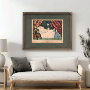 Death of General Andrew Jackson President of the United States From 1829 to — Framed Wall Art Room View | Bella Frye