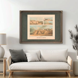Fort Federal Hill Baltimore Md 1862 — Framed Wall Art Room View | Bella Frye