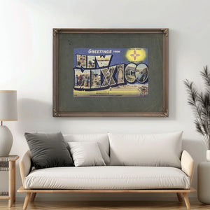 New Mexico — Framed Wall Art Room View | Bella Frye