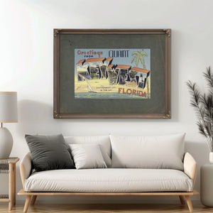 Florida Key West — Framed Wall Art Room View | Bella Frye