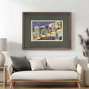 Idaho Boise — Framed Wall Art Room View | Bella Frye