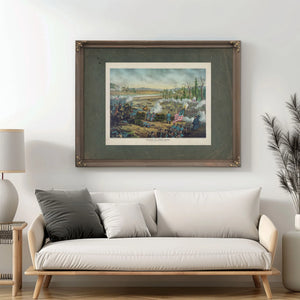 Battle of Stone River Near Murfreesborough Tenndec 31 62 Jan 2 3 1863union G — Framed Wall Art Room View | Bella Frye