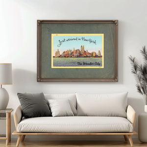 Just Arrived — Framed Wall Art Room View | Bella Frye