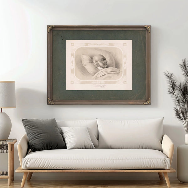 John Quincy Adams 19th Century — Framed Wall Art Room View | Bella Frye