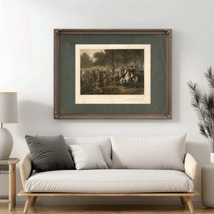 Life of George Washingtonthe Soldier 1854 — Framed Wall Art Room View | Bella Frye