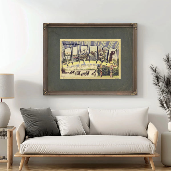 Alaska — Framed Wall Art Room View | Bella Frye