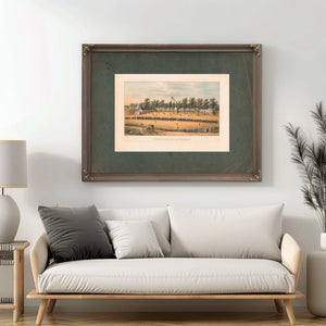 Belger Barracks Baltimore Md 1863 — Framed Wall Art Room View | Bella Frye
