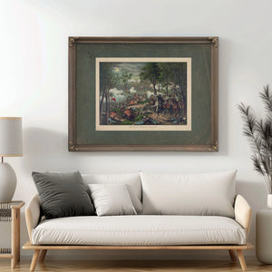 Battle of Chancellorsville 189 — Framed Wall Art Room View | Bella Frye