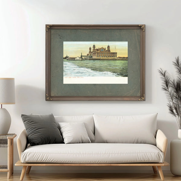 The Gateway of Forgotten Names — Framed Wall Art Room View | Bella Frye