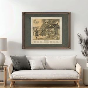 Barbara Frietchie 1896 — Framed Wall Art Room View | Bella Frye