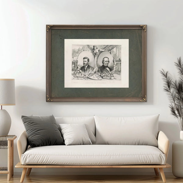 Grant Wilson 1872 — Framed Wall Art Room View | Bella Frye