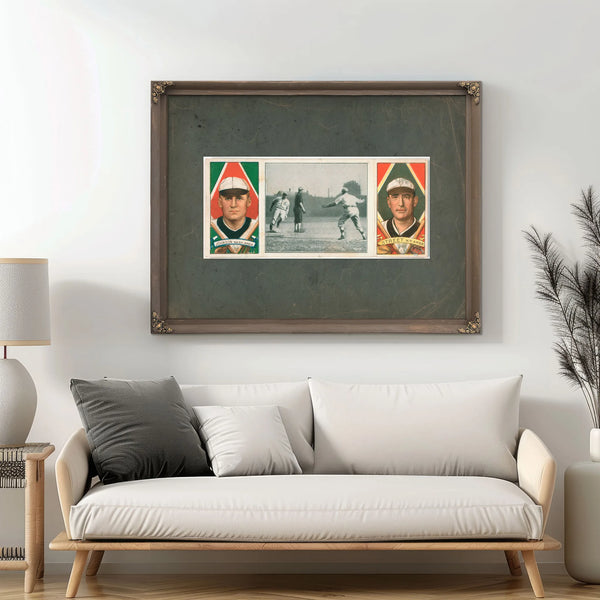 Walter Johnsonchas E Street Washington Nationals New York Highlanders Baseball — Framed Wall Art Room View | Bella Frye