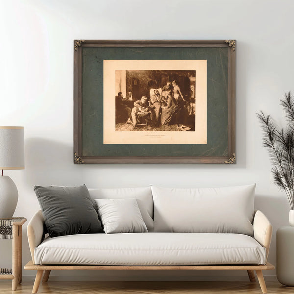 in the Hands of the Enemy After Gettysburg 189 — Framed Wall Art Room View | Bella Frye