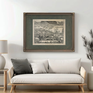 Galvestons Awful Calamity Gulf Tidal Wave September 8th 19 19 — Framed Wall Art Room View | Bella Frye