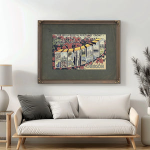 Oregon Portland — Framed Wall Art Room View | Bella Frye