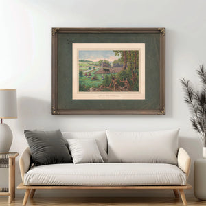 Life of Our Pioneers 1915 — Framed Wall Art Room View | Bella Frye