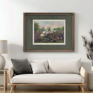 Battle of Atlantadeath of General James B Mcphersonjuly 22d 1864army of the — Framed Wall Art Room View | Bella Frye