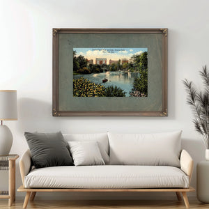 The Gilded Refuge Where Manhattans Elite Escaped to Waters Edge — Framed Wall Art Room View | Bella Frye