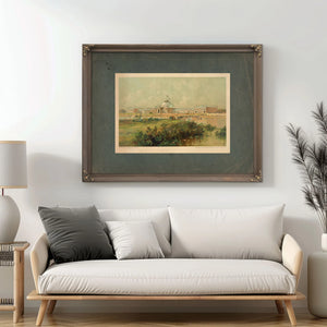 Horticultural Hall Worlds Columbian Exposition 1892 — Framed Wall Art Room View | Bella Frye