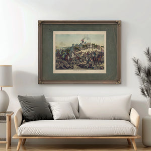 Battle of Nashville 1891 — Framed Wall Art Room View | Bella Frye