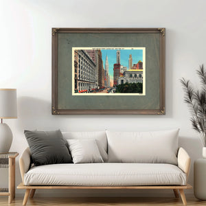 42nd Street — Framed Wall Art Room View | Bella Frye