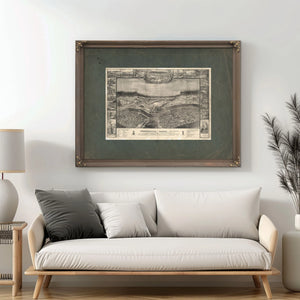 Andersonville Prison Camp Sumter Ga as it Appeared August 1st 1864 When it C — Framed Wall Art Room View | Bella Frye