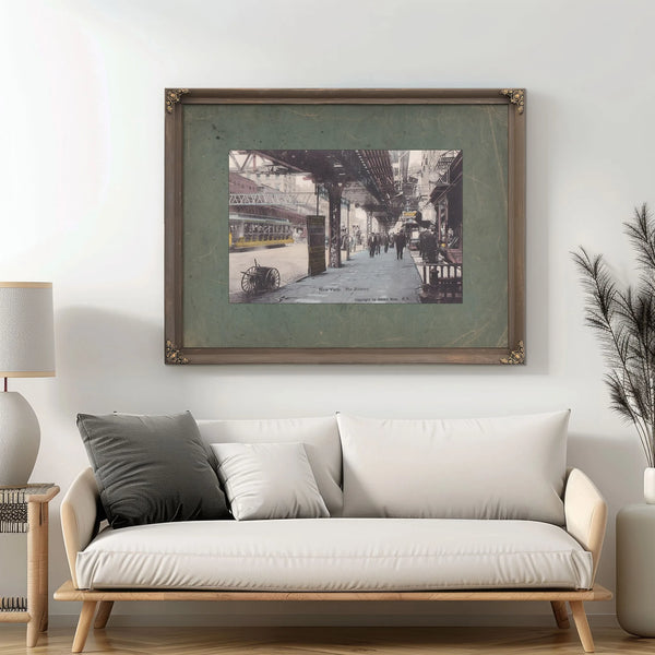 Bowery — Framed Wall Art Room View | Bella Frye