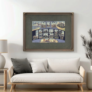 New Jersey — Framed Wall Art Room View | Bella Frye