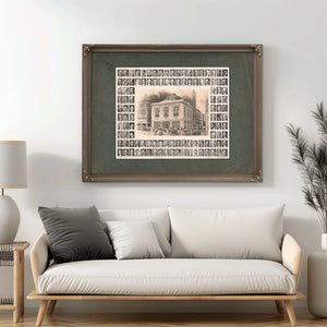 Boston Stock Exchange 191 — Framed Wall Art Room View | Bella Frye