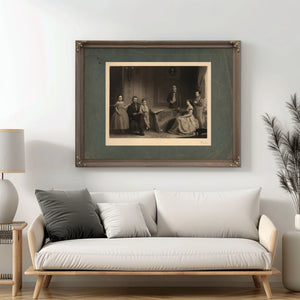 Grant and His Family 1867 — Framed Wall Art Room View | Bella Frye