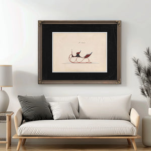 Design for Victoria Sleigh No 3551 — Framed Wall Art Room View | Bella Frye