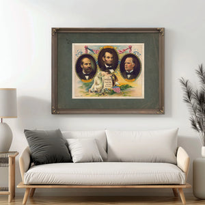in Memoriam Gods Will Not Ours Be Done 191 — Framed Wall Art Room View | Bella Frye