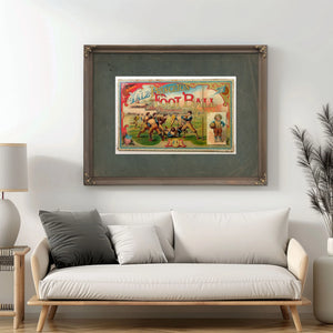 Yale Princeton Game Illustrated 6f631 — Framed Wall Art Room View | Bella Frye