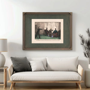 Assassination of President Lincoln Fords Theatre Washington April 14 1865 18 — Framed Wall Art Room View | Bella Frye