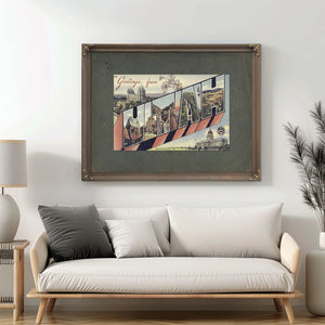 Utah — Framed Wall Art Room View | Bella Frye