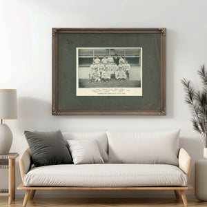 Cleveland Spiders Baseball Team 28b997 — Framed Wall Art Room View | Bella Frye
