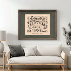 Americas Famous Jockeys 195 — Framed Wall Art Room View | Bella Frye