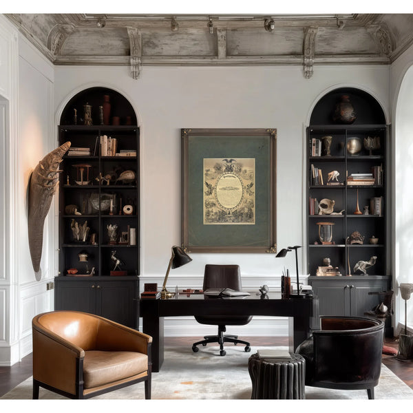 Emancipation Proclamation 1886 — Framed Wall Art Room View | Bella Frye