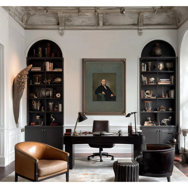 Henry Ward Beecher 19th Century — Framed Wall Art Room View | Bella Frye