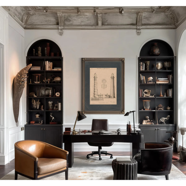 Sand Island Light Station Blueprint 8th District Sentinel