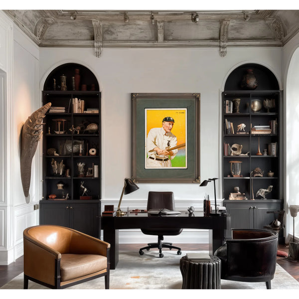 T227 Miners Extra Ty Cobb 8cccb — Framed Wall Art Room View | Bella Frye