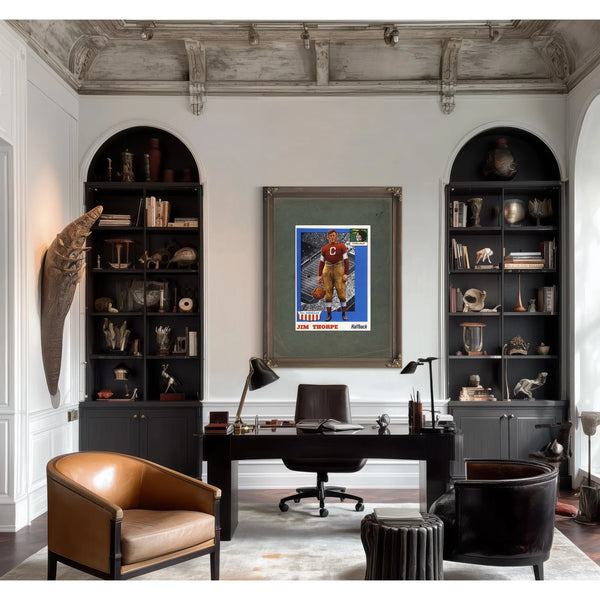 Jim Thorpe — Framed Wall Art Room View | Bella Frye
