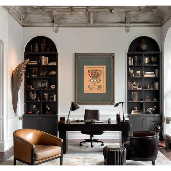 Dbs 1894 — Framed Wall Art Room View | Bella Frye