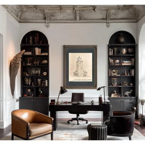The Keepers Tower at Worlds Edge — Framed Wall Art Room View | Bella Frye