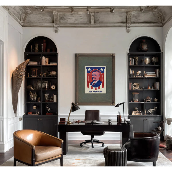 Our President 2th Century — Framed Wall Art Room View | Bella Frye