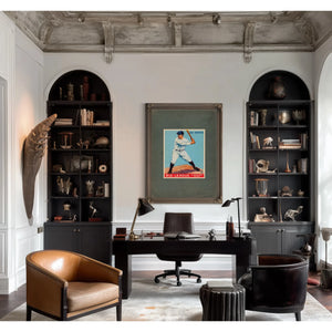 Lougehriggoudeycard — Framed Wall Art Room View | Bella Frye